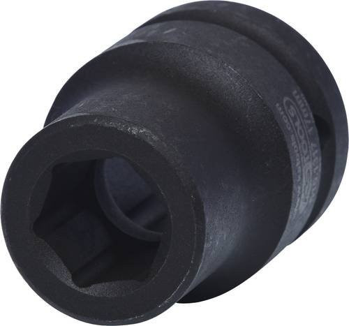 KS Tools 3/4 Zoll Sechskant-Kraft-Stecknuss kurz 17mm aus Chrom-Molybdän in Schwarz - Bild 1