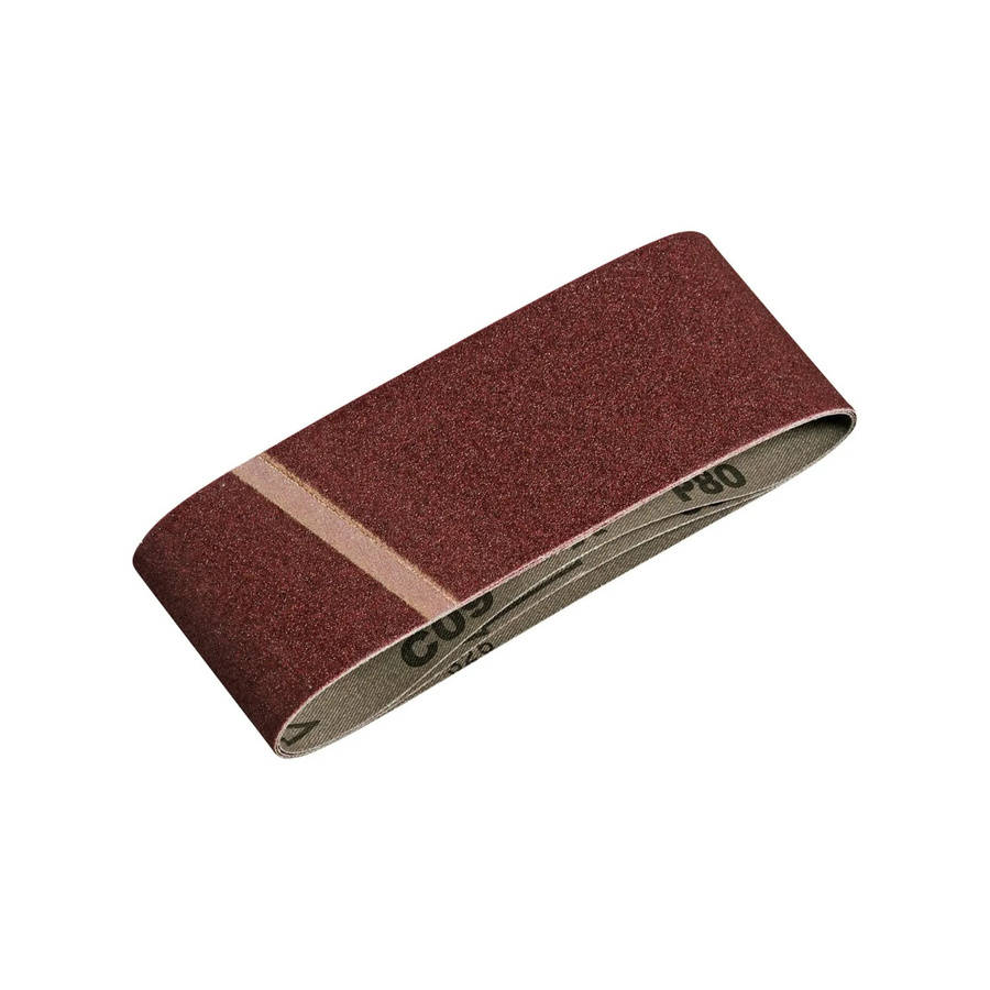 LUX-TOOLS Schleifband K80 für Holz, Metall und Lack, Breite: 7,5 cm, Länge: 45,7 cm - Bild 2