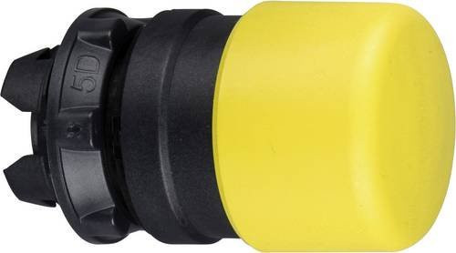 Schneider Electric ZB5AC54 Drucktaster-Frontelement mit 1 Taste für Druckentriegelung in Gelb - Bild 1