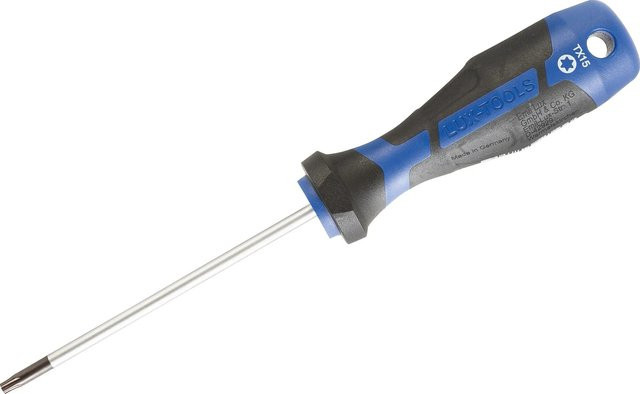 LUX-TOOLS Schraubendreher TX15 in Blau, Länge: 100 mm - Bild 1