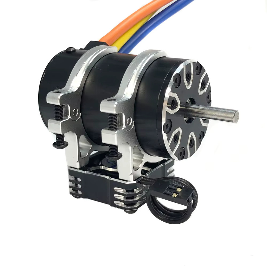 Surpass Hobby RC-Motorkühlventilator mit Aluminiumhalterung Rot 1/10 - Bild 2