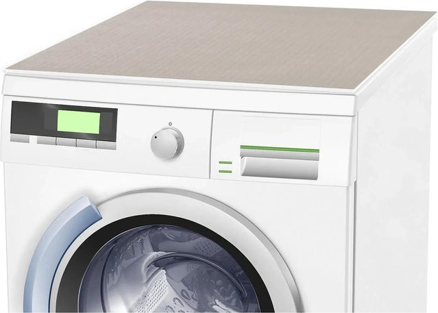 Bauheld Auflage für Trockner und Waschmaschinen in Beige, Breite: 60 cm, Tiefe: 60 cm - Bild 1