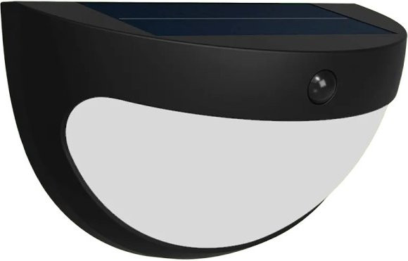 Philips Solar-Outdoor-Wandleuchte Swyn mit Bewegungssensor, Schwarz, B/H/T: 10,9 x 17,7 x 9,5 cm - Bild 1