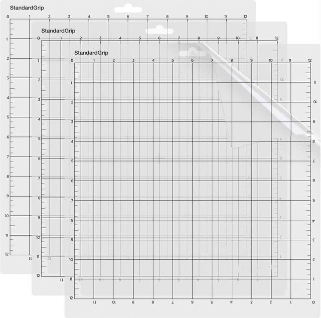 Silhouette StandardGrip Schneidematte für Cameo, selbstklebend und rutschfest, Farbe: Weiß, Breite: 30,48 cm, Tiefe: 30,48 cm - Bild 1