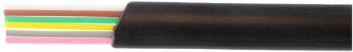 Econ connect MPFK6SW Flachbandkabel Schwarz Multicolour 100m - Bild 1