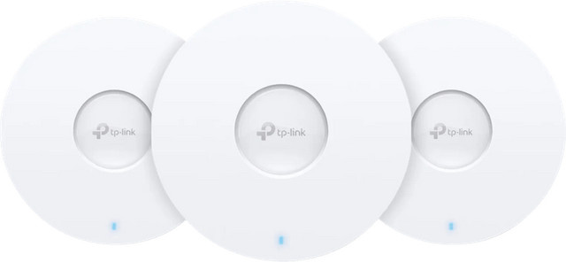 TP-Link Omada EAP653 WiFi 6 Dual-Band Access Point, 3er-Pack, Weiß - Bild 1