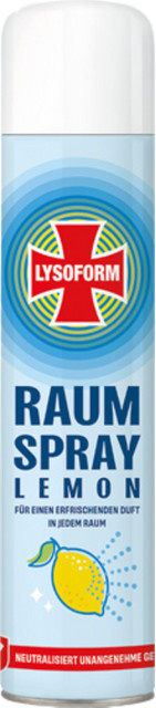Lysoform Raumspray Lemon, 300 ml - Bild 1