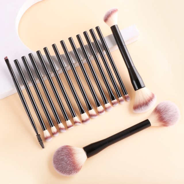 Ronshadow Make-up-Pinsel-Set, 15-teilig, Unisex - Bild 1