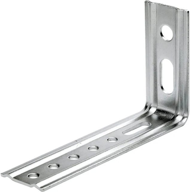 Hettich Verstellwinkel aus verzinktem Stahl in Silber, B/T/H: 11,5 x 6,5 x 3,0 cm - Bild 1
