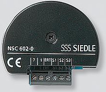 Siedle NSC 602-0 Nebensignal-Controller für Türruf in Schwarz - Bild 1