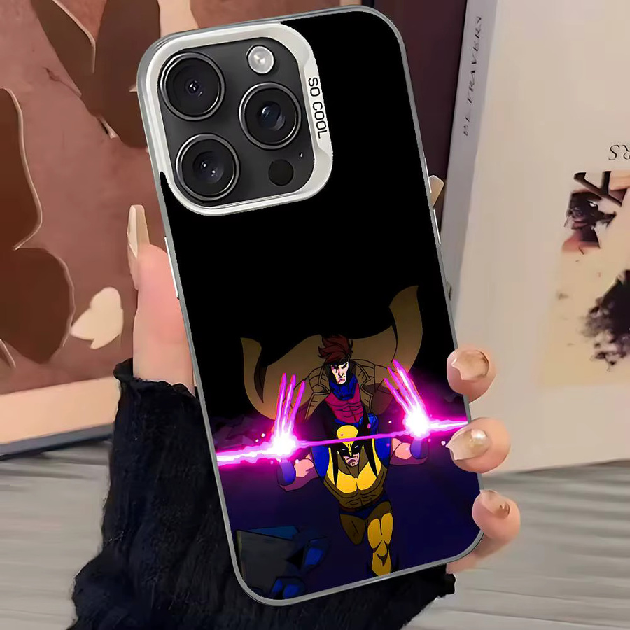 G-Gambit Stoßfeste Handyhülle in Silber und Multicolour für iPhone 11 bis iPhone 17 Pro Max und Plus - Bild 5