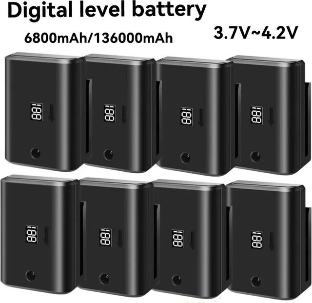 3D 12-Linien Laser-Nivelliergerät mit grünem Laser und 13600 mAh Akku in Schwarz und Grün - Bild 1