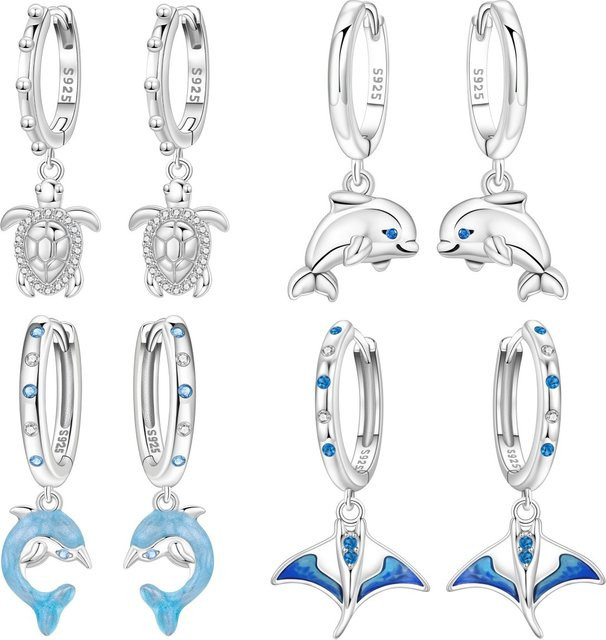 Orstarry Ohrringe, 925 Silber, Damen - Bild 1