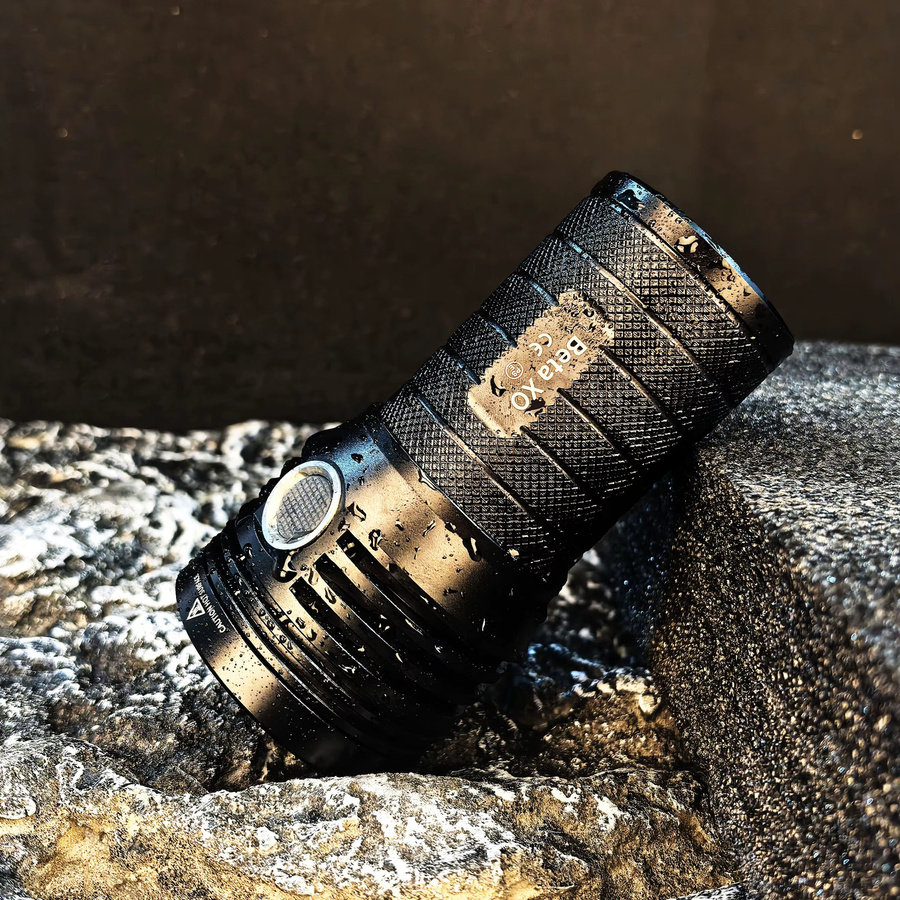 KENSUN Hochleistungs-LED-Taschenlampe, taktische USB-wiederaufladbare Lichtlampe in Schwarz - Bild 4