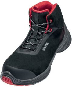 Sicherheitsstiefel uvex 1 G2 S3 SRC aus Mikrovelours in Schwarz, Größe 46, Weite 11 - Bild 1