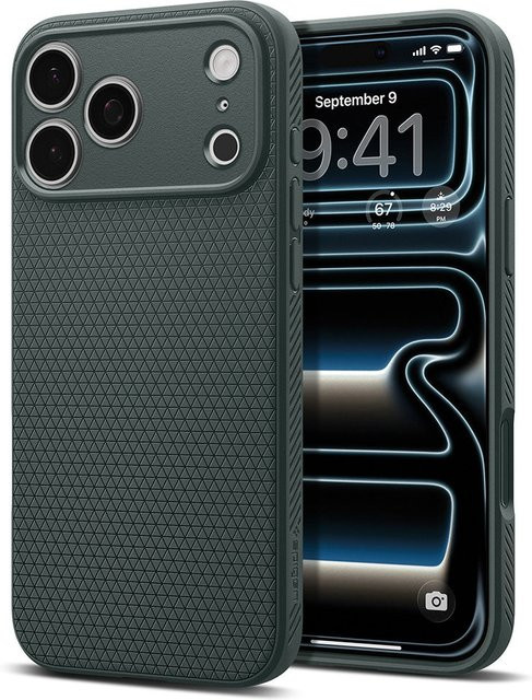 Spigen Liquid Air Schutzhülle für Apple iPhone 18 Pro Max und iPhone 17 Pro Max in Grün - Bild 1