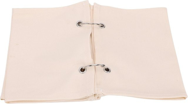 Shoemst Skizzenbuch aus Leinen mit Spiralbindung in Beige und Weiß zum Zeichnen und Schreiben - Bild 1