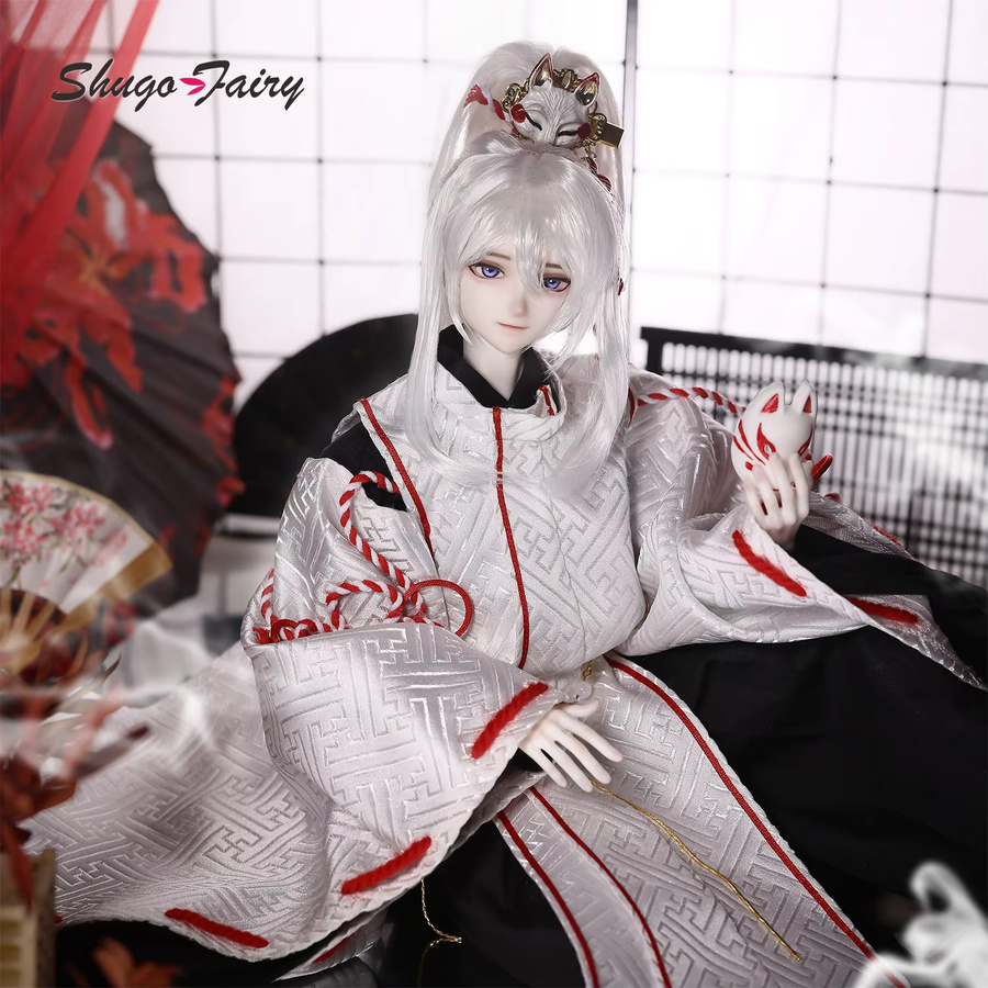 Shugafairy Bjd Doll 1/4 Suzuki A Fullset, Hallowed Inari Shrine, Männlicher japanischer Y2k-Stil, Fantasy, Set / Bundle - Bild 4