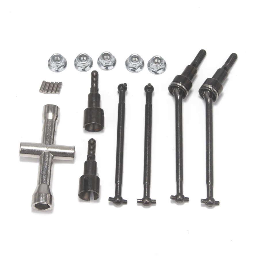NeebRC RC-Car-Antriebswelle, Metall, vorne und hinten - Bild 1