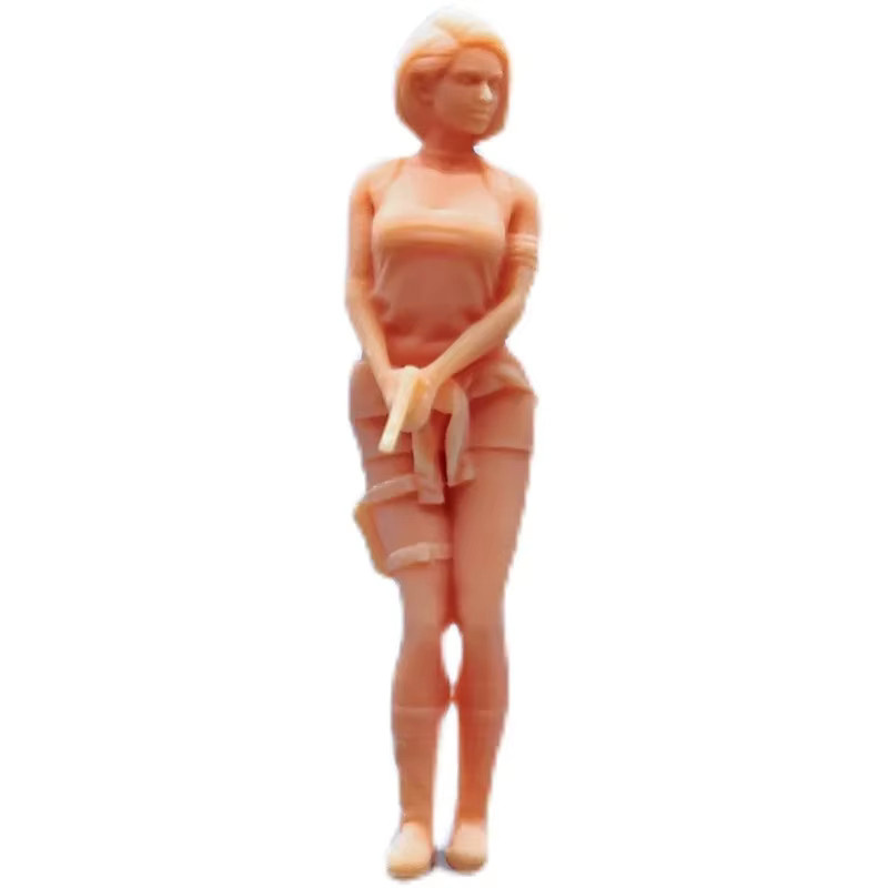 EHCMODEL Figuren Maßstab Modell Harz, gegen die Wand jill biochemische Krise, ungefärbte Miniaturen Diorama, hand bemalt - Bild 2