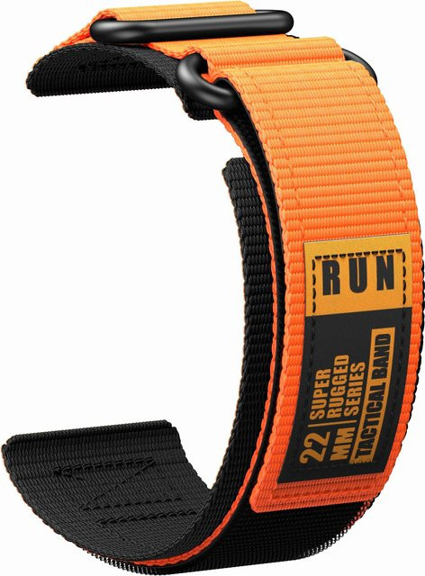 Suunto Uhrenarmband Nylon, 24 mm, orange, Unisex - Bild 1