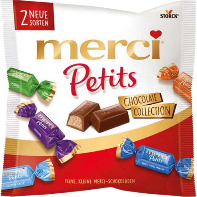 Merci Petits Chocolate Collection 7 Sorten 125 g - Bild 1