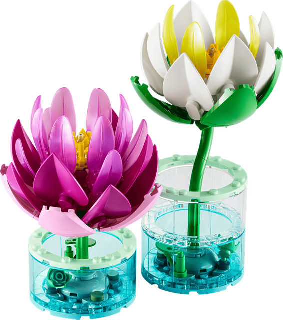 LEGO Botanicals Seerosen Konstruktionsspielzeug ab 9 Jahren - Bild 3