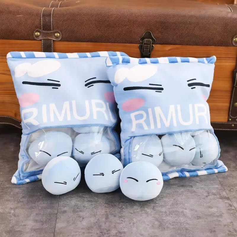 bilibili Rimuru Sturm, Plüsch Kissen, That Time I Got Reincarnated as a Slime, Blau - Bild 4