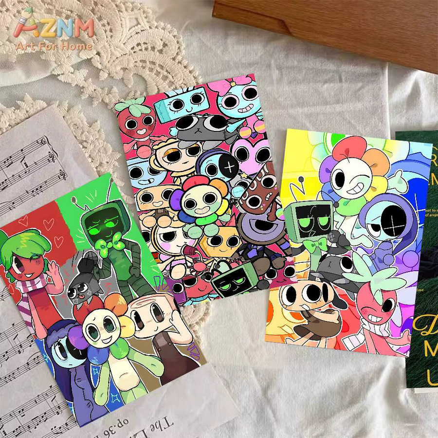 Kayou Anime-Poster D-Dandys World Coffee House Bar Kawaii Raumdekoration Mehrfarbig - Bild 2