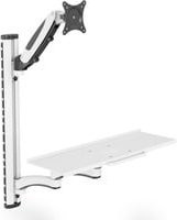 Digitus DA-90451 Monitor-Wandhalterung für 32 Zoll in Schwarz und Weiß mit VESA 100 x 100 mm - Bild 1
