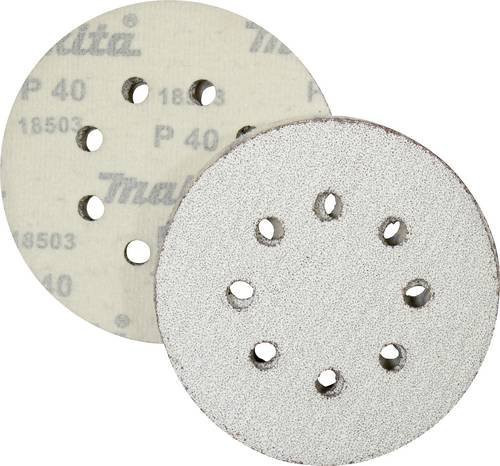 Makita Schleifpapier für Exzenterschleifer Körnung 40 Durchmesser: 125 mm 10 Stück - Bild 1