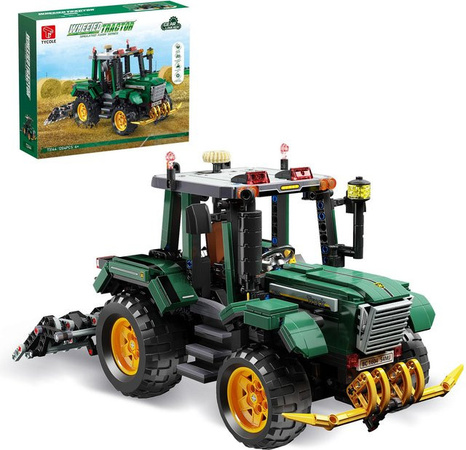 YCOLE Bauernhoftraktor Bausteine 1204 Stück Spielzeugset 3-6 Jahre