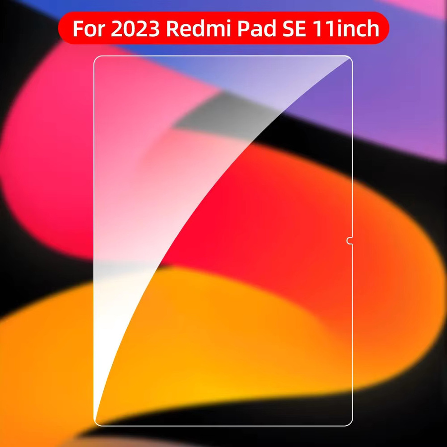 Xiaomi Redmi Pad SE 11 Zoll und Redmi Pad 10,6 Zoll Schutzfolie aus 9H gehärtetem Glas, transparent, Vollabdeckung - Bild 7