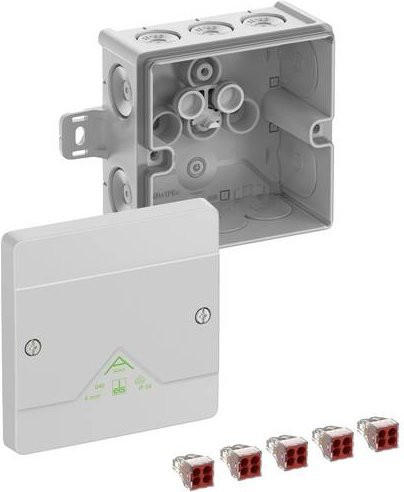 Spelsberg Abzweigkasten Grau IP66 B/T/H: 10,2 x 10,2 x 5,7 cm - Bild 1