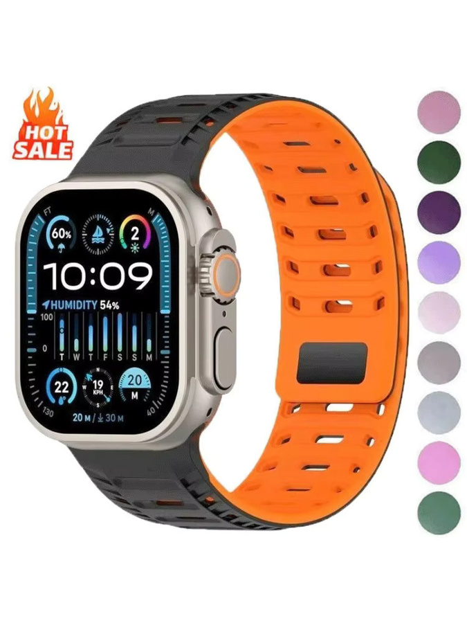 Apple Uhrenarmband Silikon, Schlaufenarmband, Unisex - Bild 5