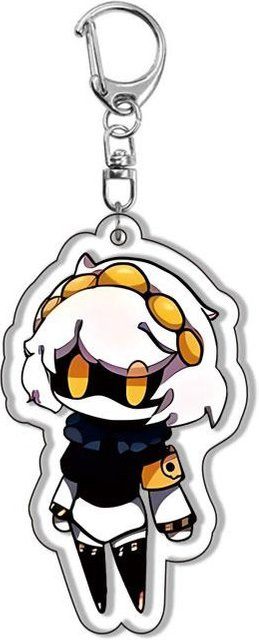 CHIC STUDIO Schlüsselanhänger Cartoon Anime, 6 cm, Unisex, gray - Bild 1