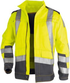 Kübler PSA Safety X7 Jacke 1779 in Warngelb/Anthrazit Größe 60 nach EN ISO 20471 - Bild 1