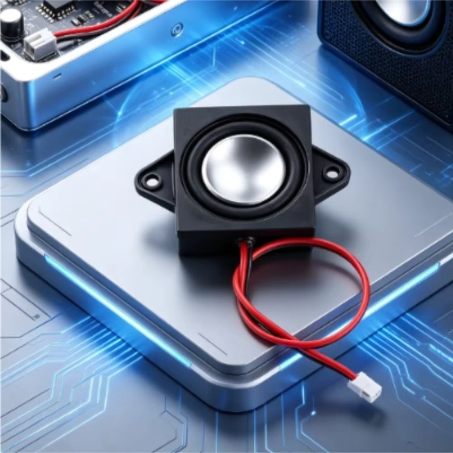 NullLab Wasserdichter 2831 Hohlraum-Lautsprecher in Schwarz mit 4 Ohm, 3W Nennleistung und PH2.0 Anschluss für DIY-Audio-Geräte - Bild 3