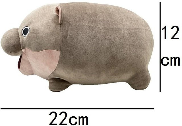 Deng Moo Nilpferd Plüschtier, Kissen, ab 1 Jahr - Bild 1