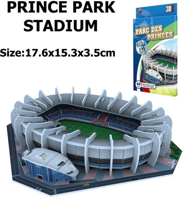 Yiran bag Miniatur Fußballfeld 3D DIY Puzzle, ab 3 Jahren - Bild 1