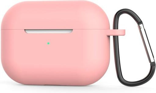 Stoßfeste und staubdichte Silikon-Schutzhülle für Apple AirPods Pro in Rosa - Bild 1