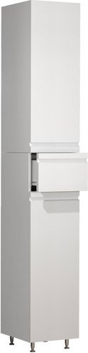 VCM Hochschrank Silora in Weiss - Bild 1