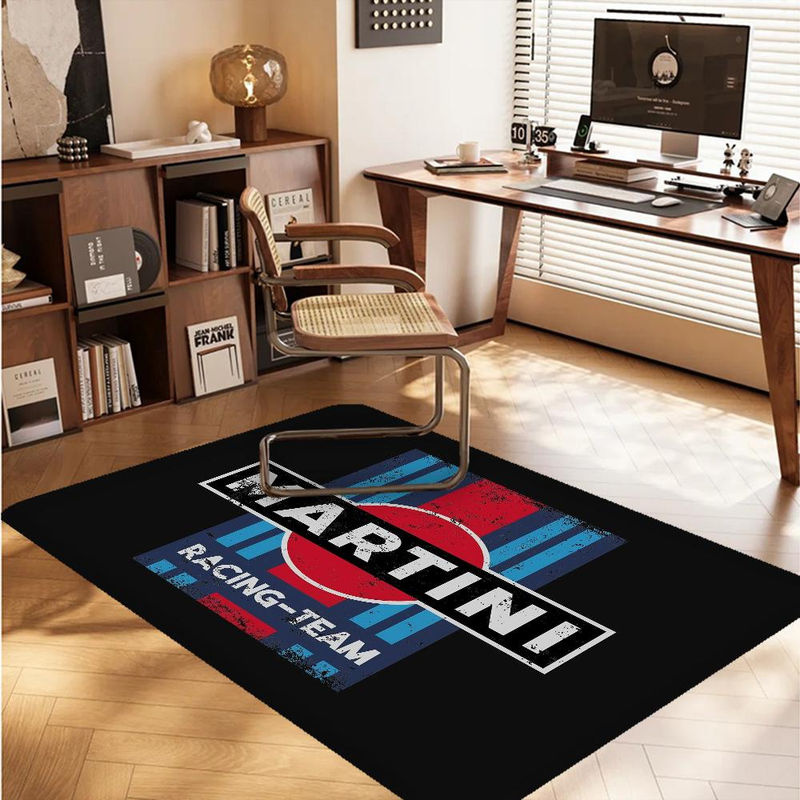 Karpetti Bereichsmatte M-Martini Racing Logo, Mehrfarbig, B/T: 150 x 100 cm, Rutschfest und Waschbar - Bild 2