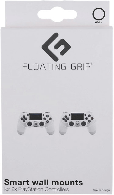 Floating Grip Wandhalterung für PlayStation Controller PS5 PS4 PS3 in Weiß - Bild 1