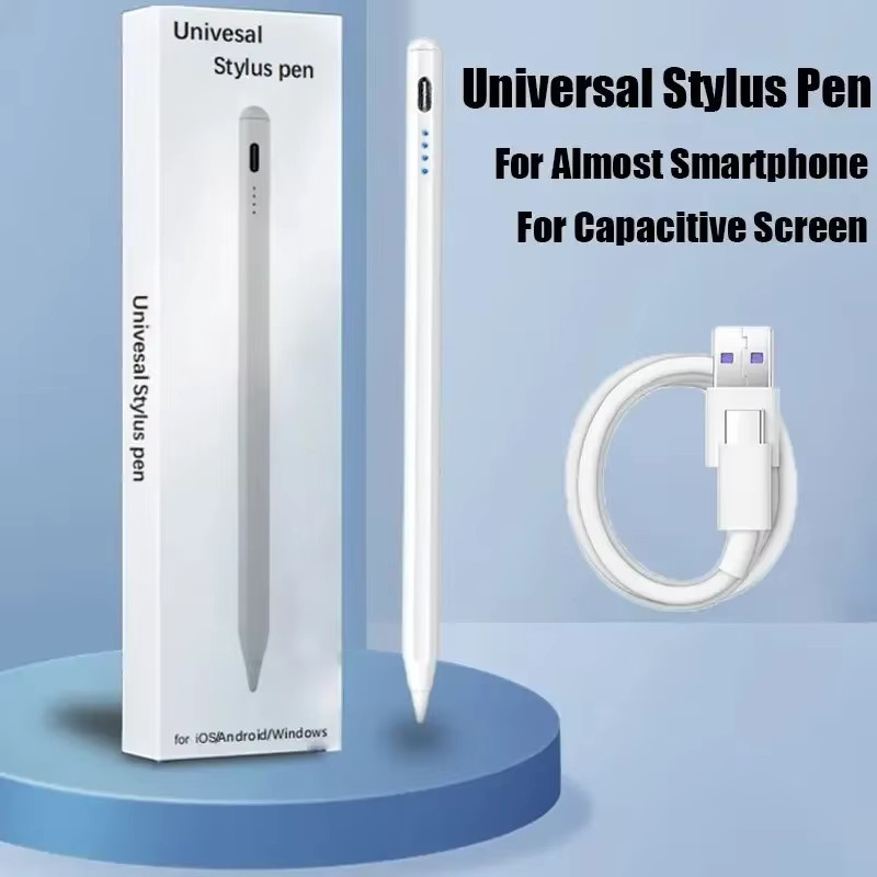 OUYUANSU Apple Slim kapazitiver Touchscreen-Stift in Weiß für iPad, Android und Microsoft Tablets - Bild 2