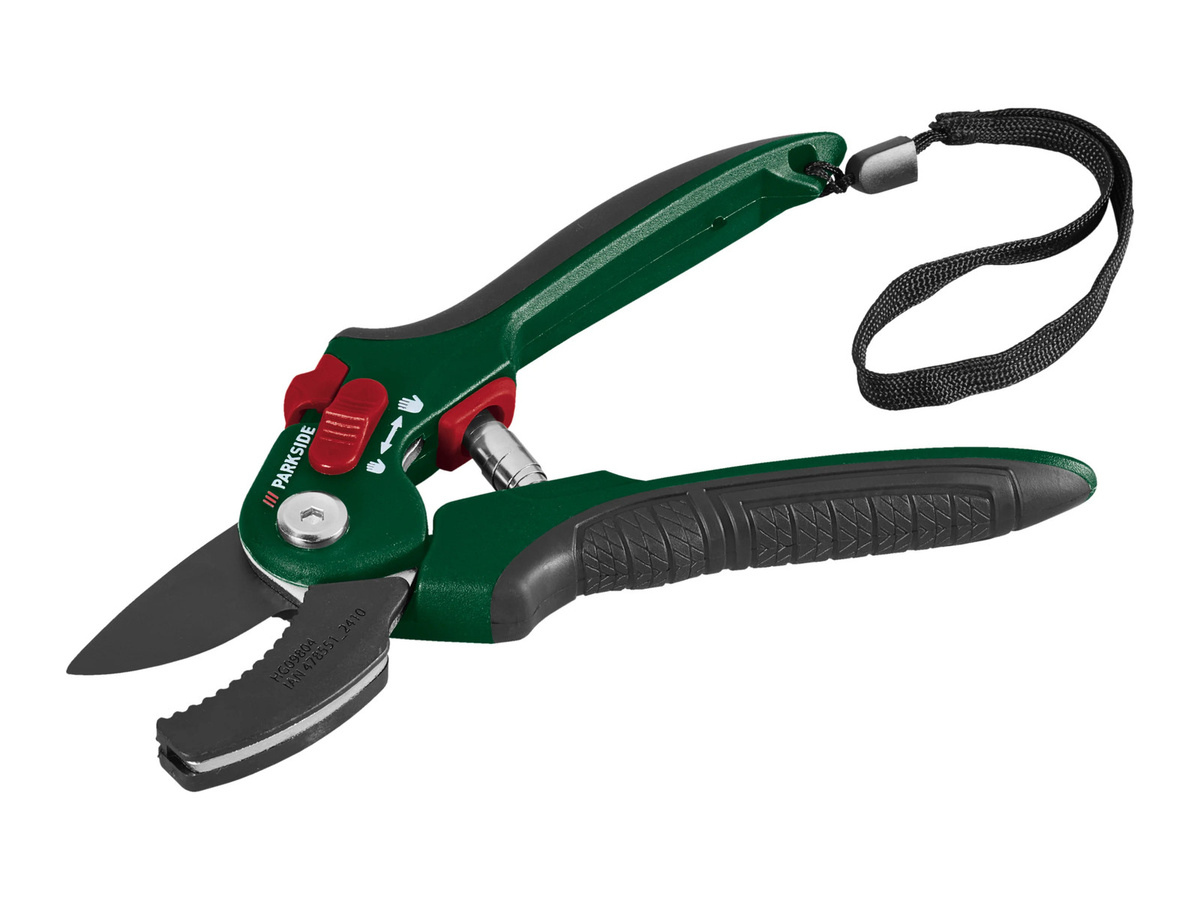 PARKSIDE Gartenschere Amboss Bypass und Universal aus Stahl und Edelstahl - Bild 2