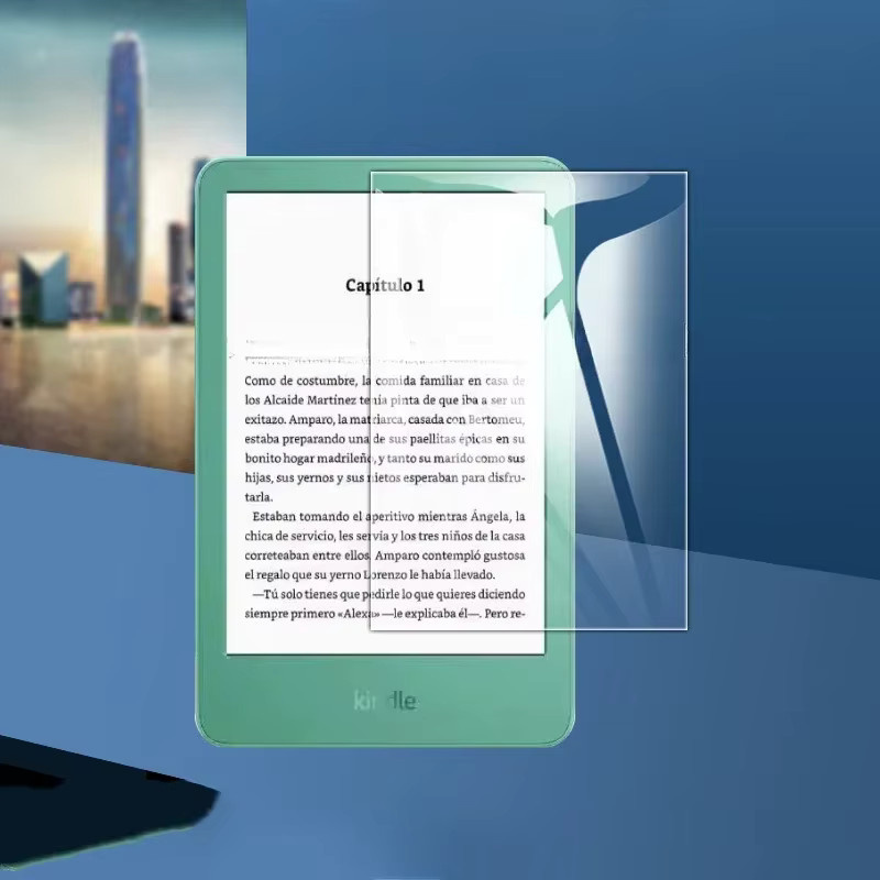 2er-Pack ZNOVAY Gehärtetes Glas Screen Protector für Kindle 6 Zoll 2024, Transparent - Bild 3