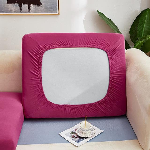Sofa-Kissenbezug von LEVIVEI aus Polyester mit elastischem Band für rechteckige Kissen - Bild 1