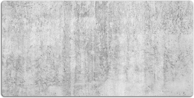Tulup Schreibtischunterlage Deskpad in Grau mit Beton-Optik B/B: 100 x 50 cm - Bild 1