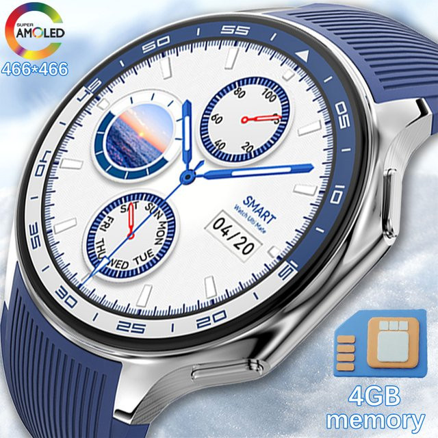 ChiBear Smartwatch, Schwarz, Silikon, Herren - Bild 1